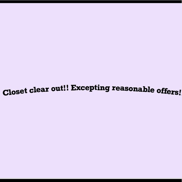 Closet clear out!! Excepting reasonable offers!!! - Picture 1 of 1
